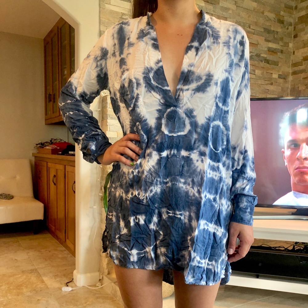 Blue Life Tye-Dye Dress